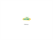 Tablet Screenshot of ekolet.com.tr